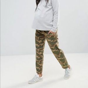 ASOS Camo Maternity Joggers